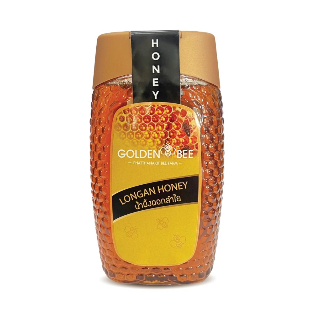 น้ำผึ้งดอกลำไย 500 กรัม แบบขวดบีบ 