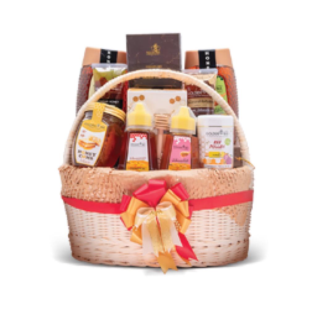 GOLDEN BEE GIFT BASKET : GB-C🎁 