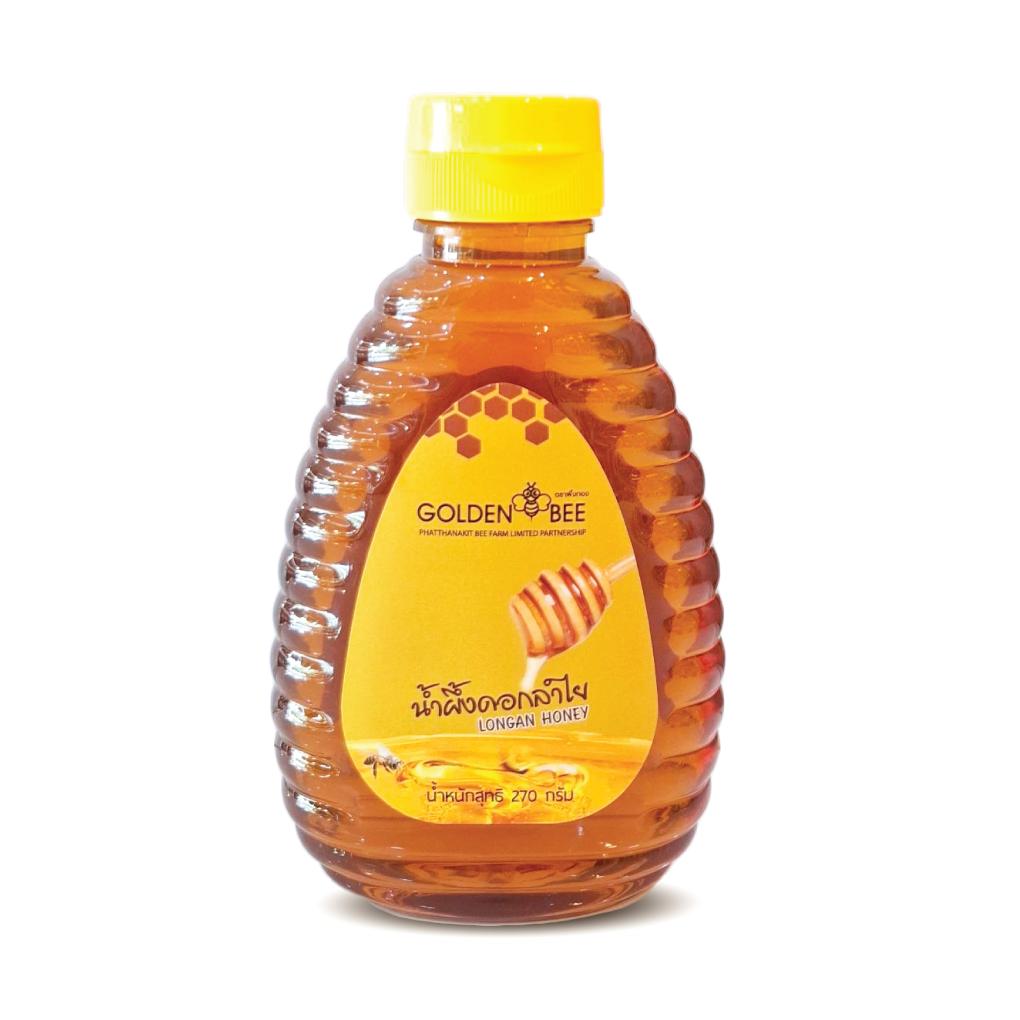 น้ำผึ้งดอกลำไย 270 กรัม (ขวดรังผึ้ง)