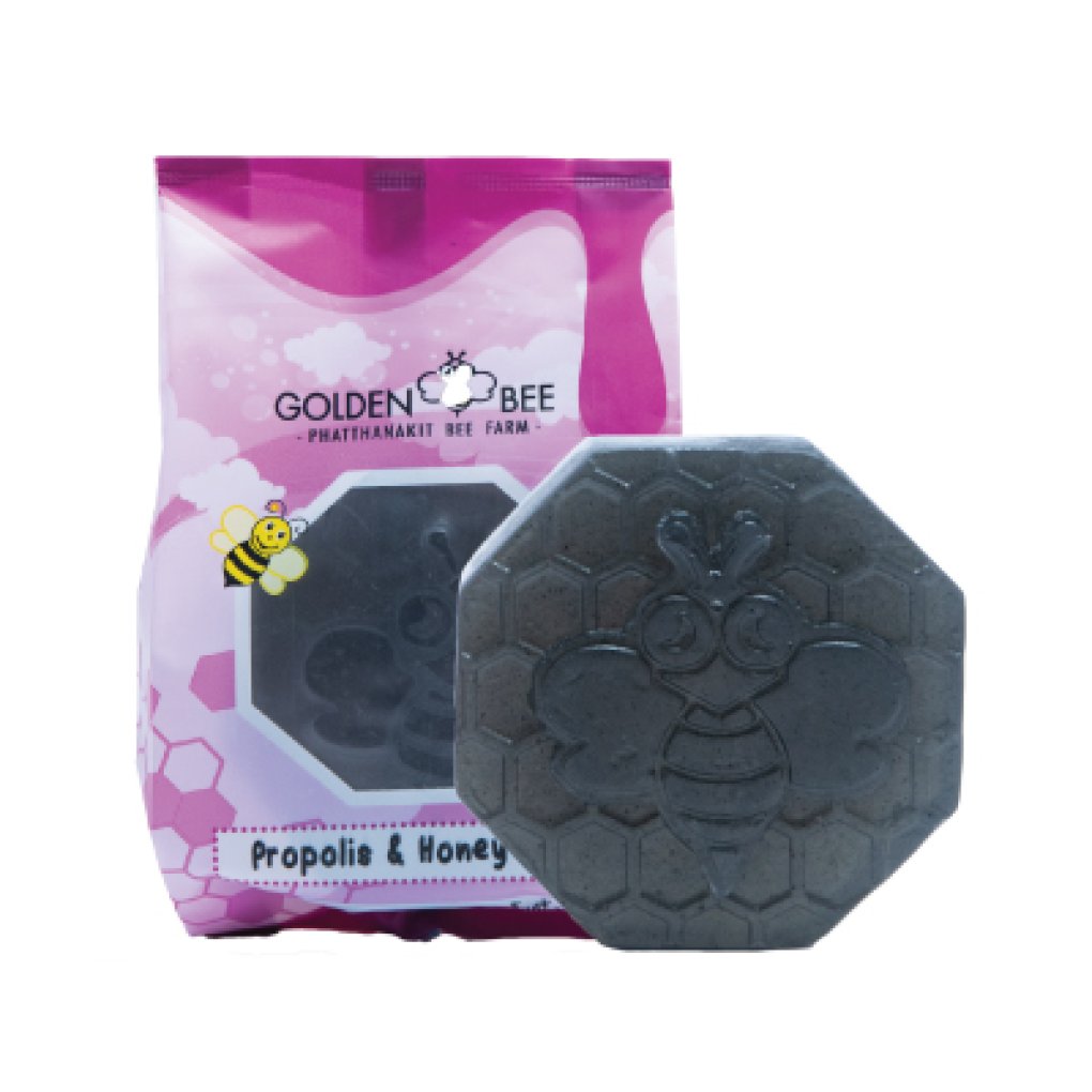 สบู่พรอพอลิสผสมน้ำผึ้ง 