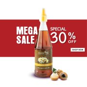 น้ำผึ้งดอกลำไย 1,000 กรัม ขวดสะดวกใช้ - Longan Honey น้ำผึ้งเดือน 5