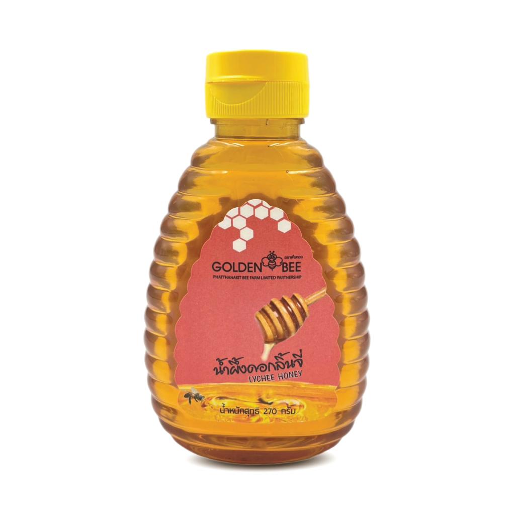 น้ำผึ้งดอกลิ้นจี่ 270 กรัม (ขวดรังผึ้ง)
